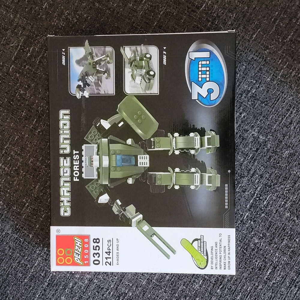 Peizhi Change Union Forest 3 in 1 Super Robot